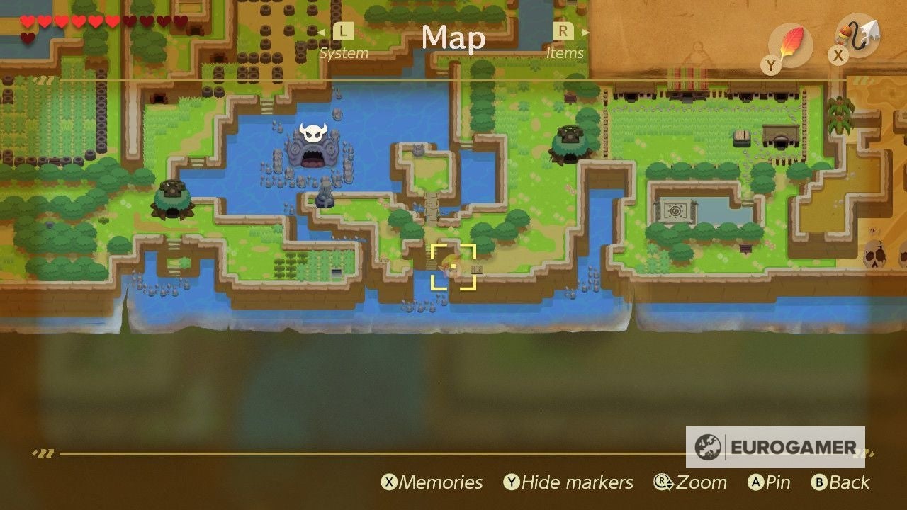 Zelda Link's Awakening trading sequence quest Where to trade the